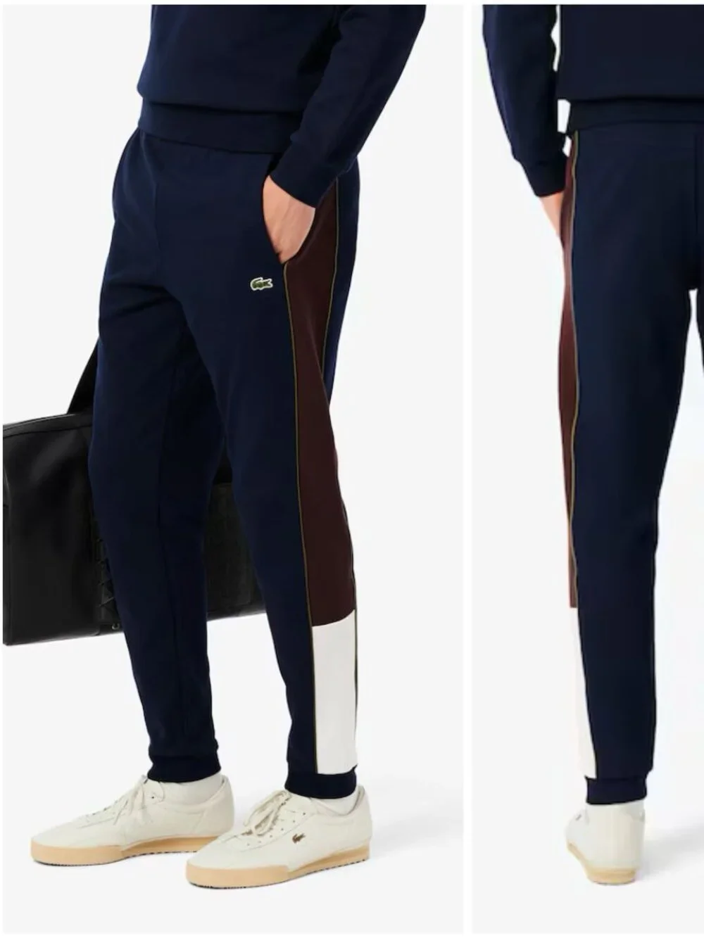 Lacoste Men's Tapered Leg Fleece Sweatpants